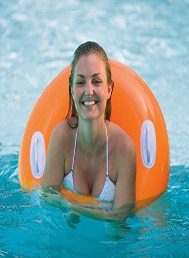 NELSTRAB:- Adult Pool Swim Tube with 2 Handles for Swimming Pool Beach Baby(Size - 30''inch)(8 + Years Up)(Multi Color)(1 PIS) - Image 1